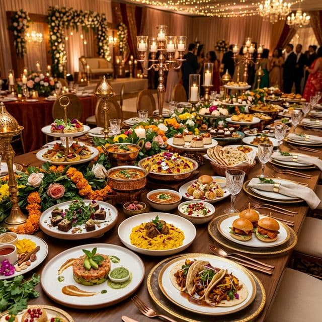 Reception feast